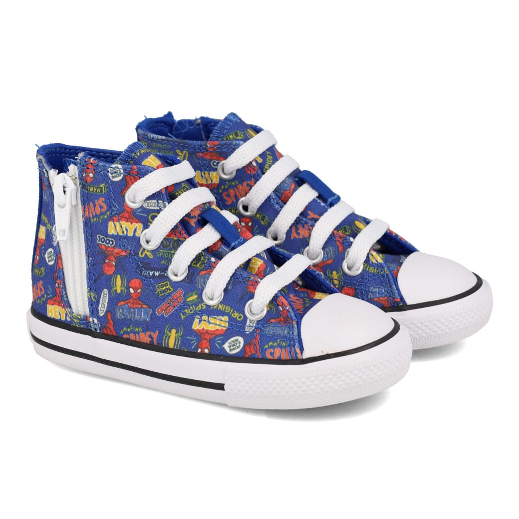 All Star Tenis CHUCK TAYLOR SPIDER CK13090001 Azul-Azul-Branco Lona_7__